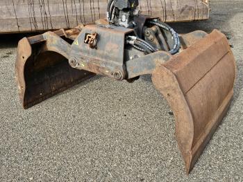 TGS 28.400 6x4-4 BL  / Z CRANE + 2 SIDE TIPPER